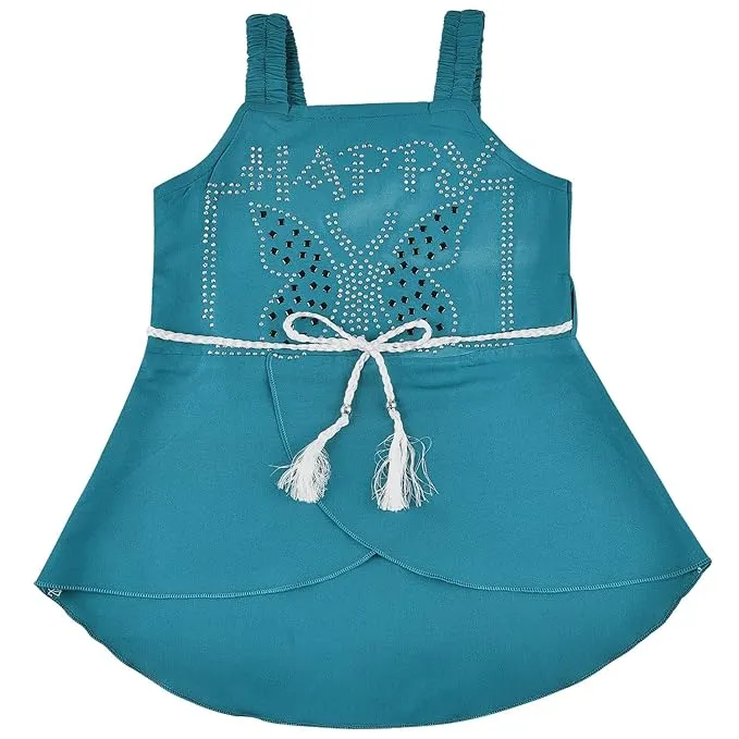 Baby Girls Casual Printed Top and Skirt For Girls