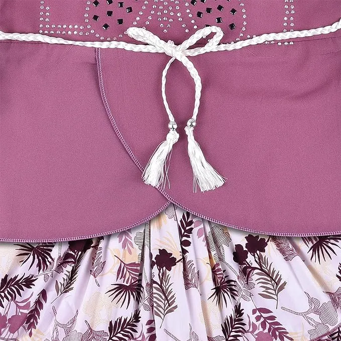 Baby Girls Casual Printed Top and Skirt For Girls