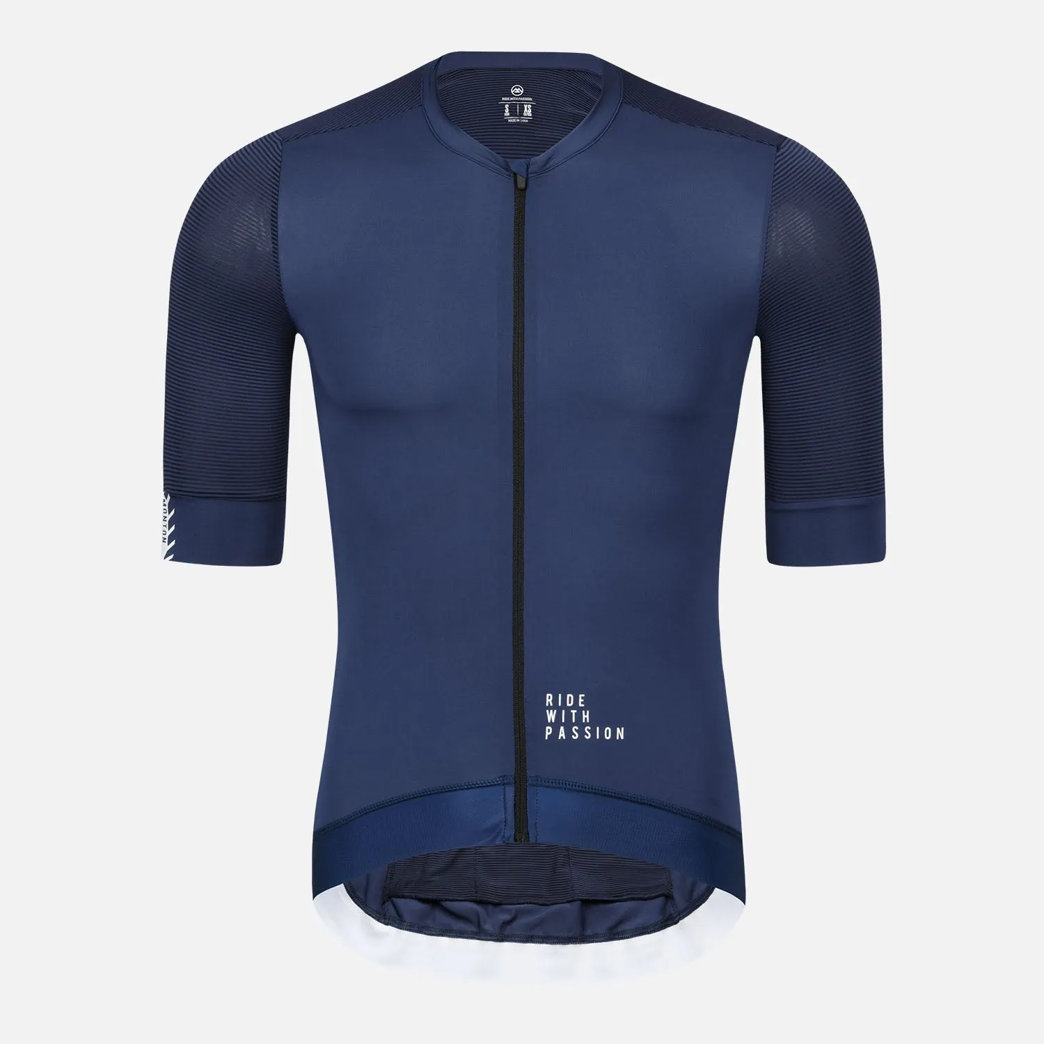 Cycling Jersey Mens Urban  Traveler White
