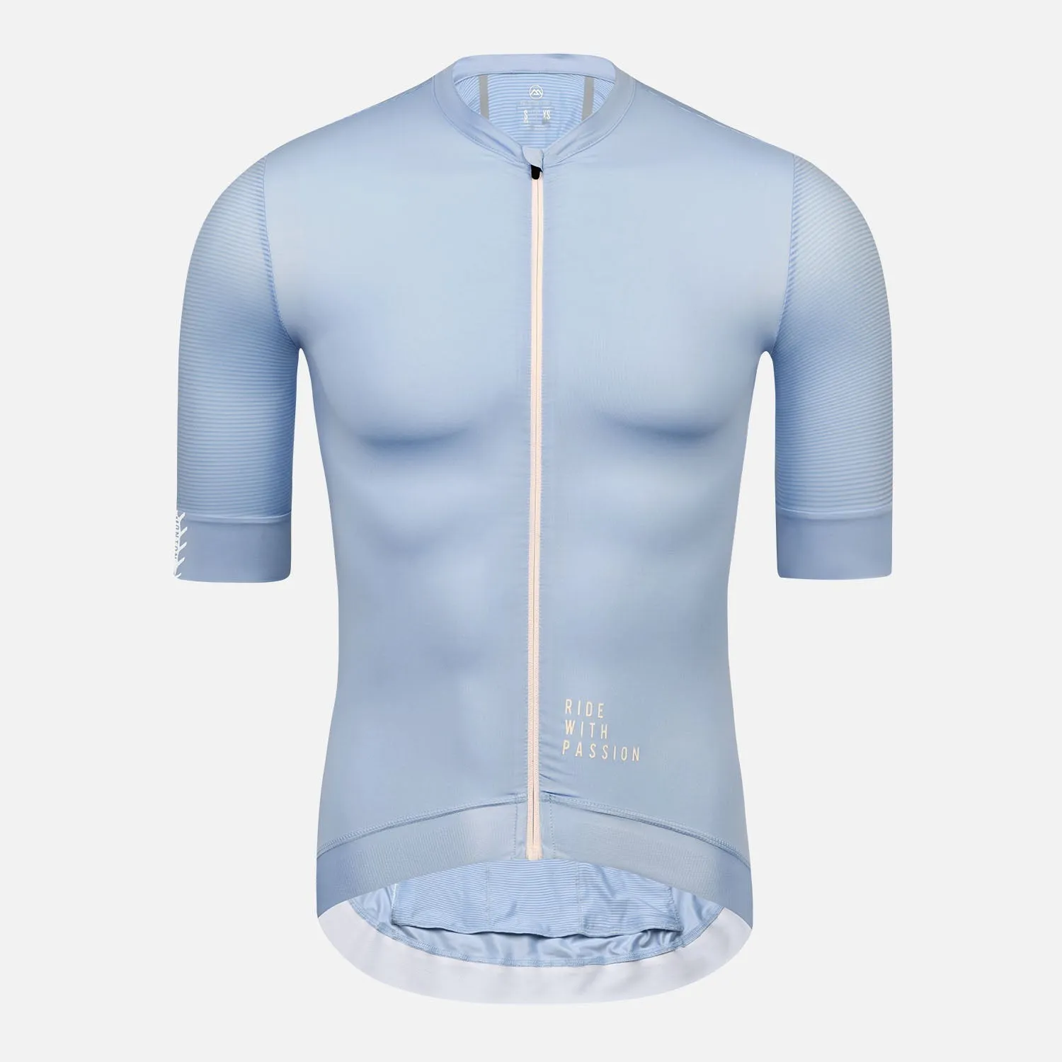 Cycling Jersey Mens Urban  Traveler White