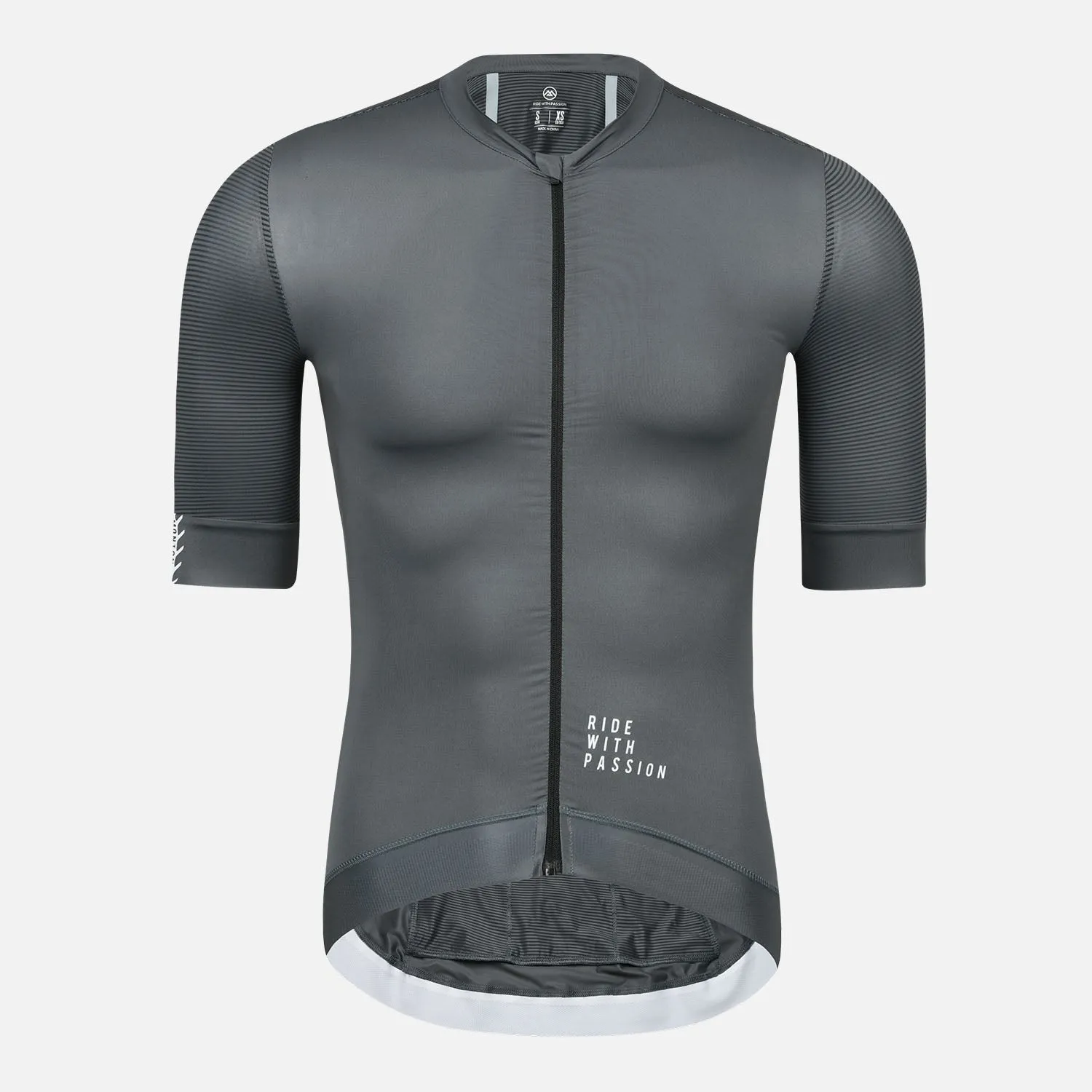 Cycling Jersey Mens Urban  Traveler White