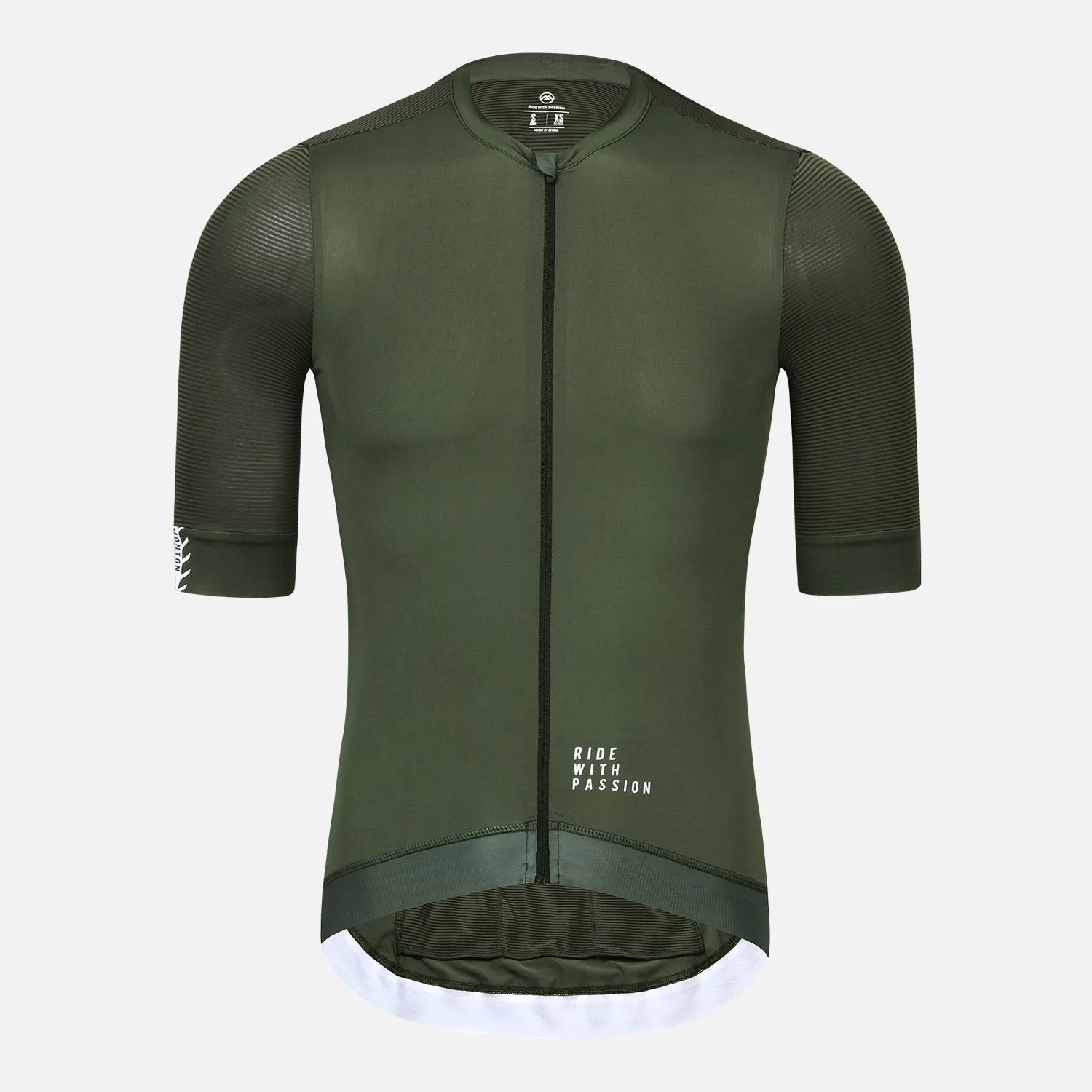 Cycling Jersey Mens Urban  Traveler White