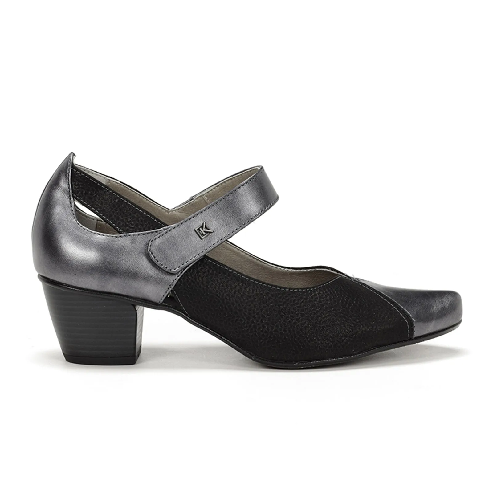 Dorking Triana D7746 Heeled Mary Jane (Women) - Black