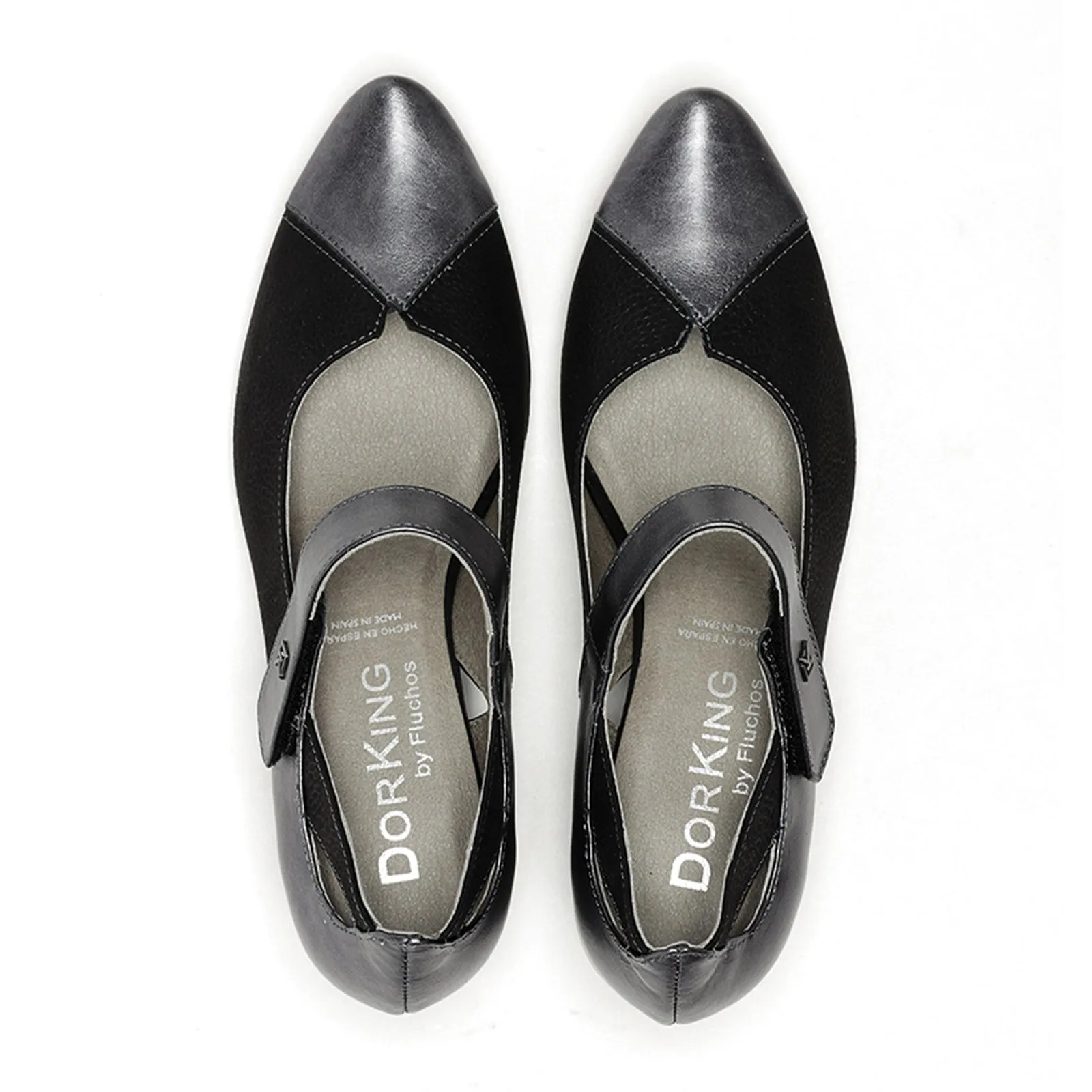Dorking Triana D7746 Heeled Mary Jane (Women) - Black