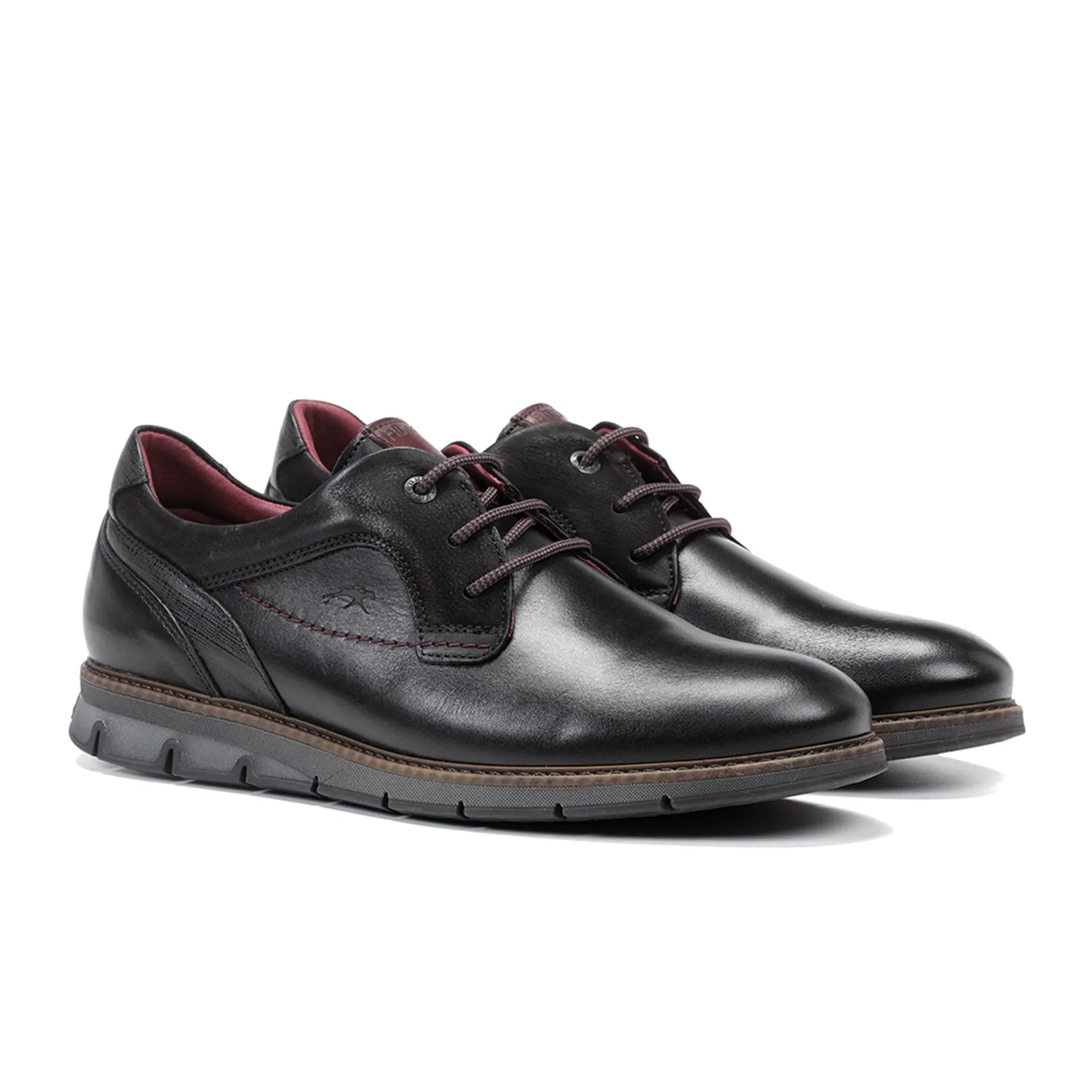 Fluchos Kiro Oxford (Men) - Black
