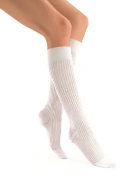 Jobst Activa soSoft 8-15 mmHg Brocade Pattern Knee Highs