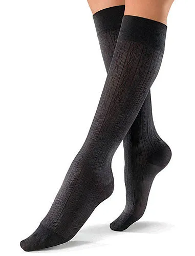 Jobst Activa soSoft 8-15 mmHg Brocade Pattern Knee Highs
