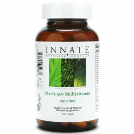 Men's 40  Multivitamin Iron Free 120 tabs by Innate Response