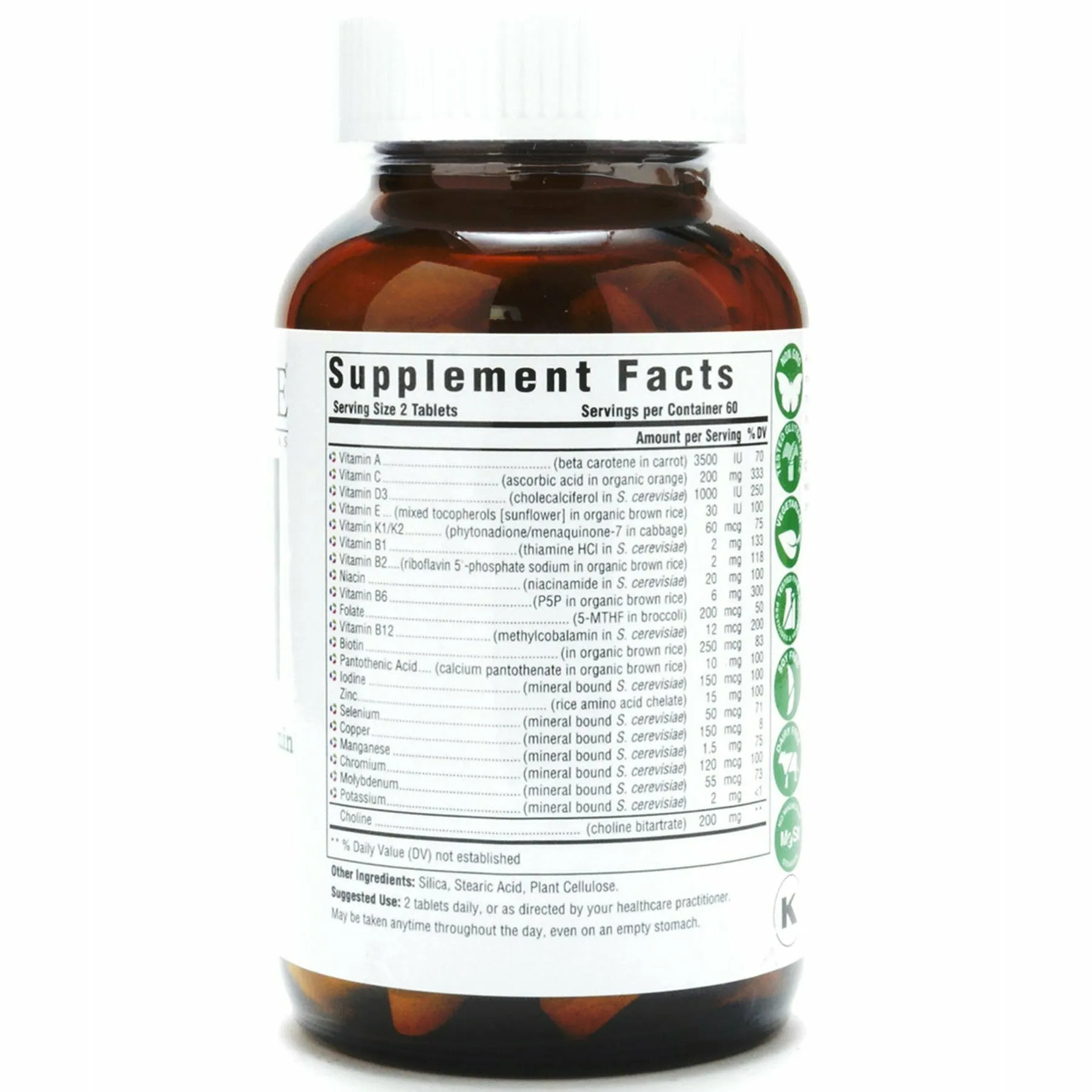 Men's 40  Multivitamin Iron Free 120 tabs by Innate Response