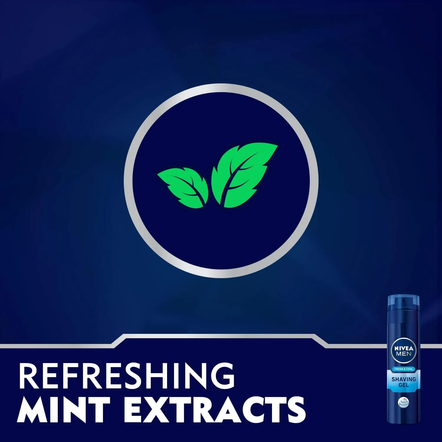 Nivea Men Fresh & Cool Shaving Gel Mint Extracts