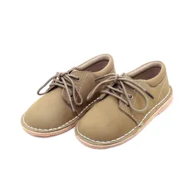 Tyler Leather Lace Up, Nubuck Khaki