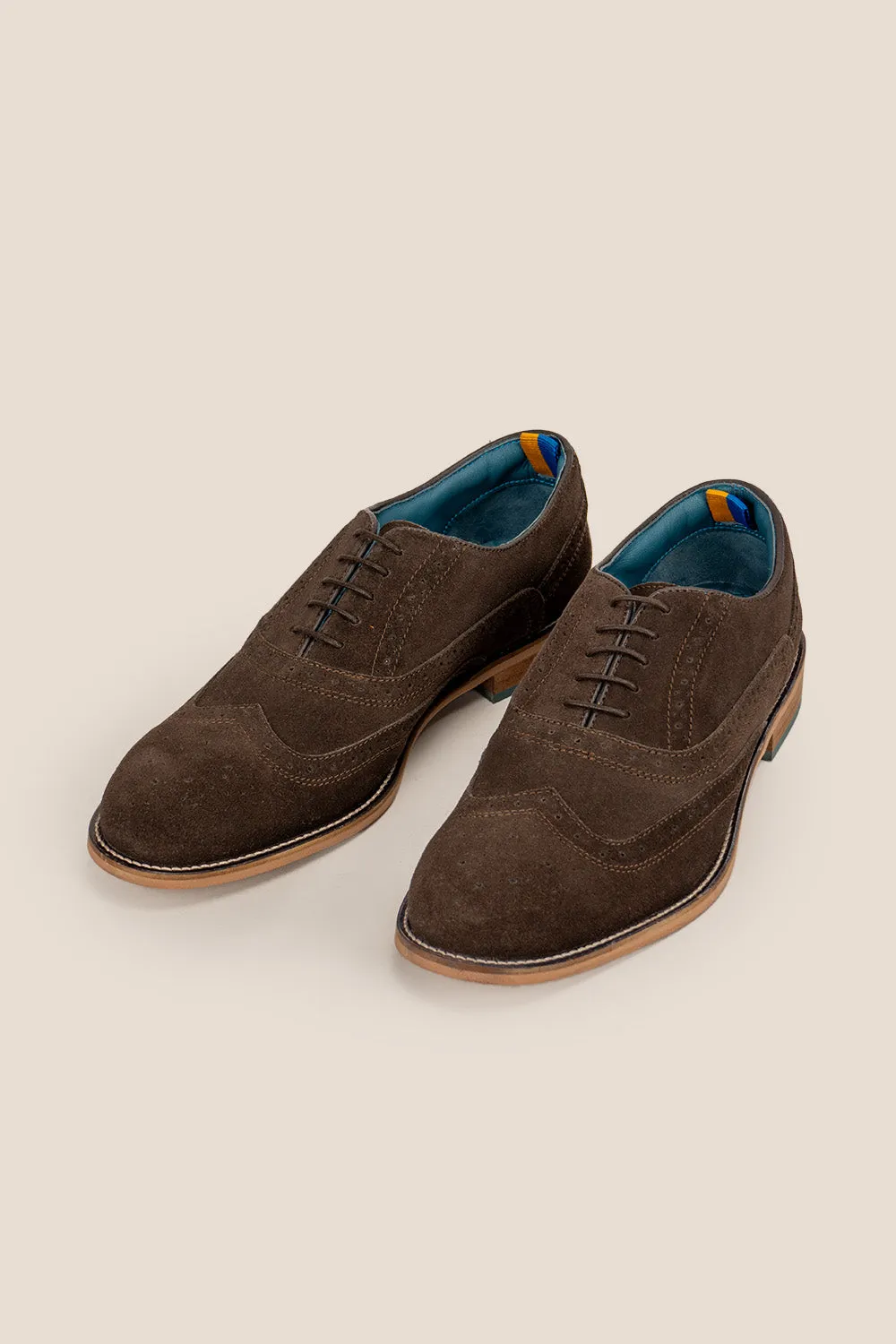 Winston Brown Suede